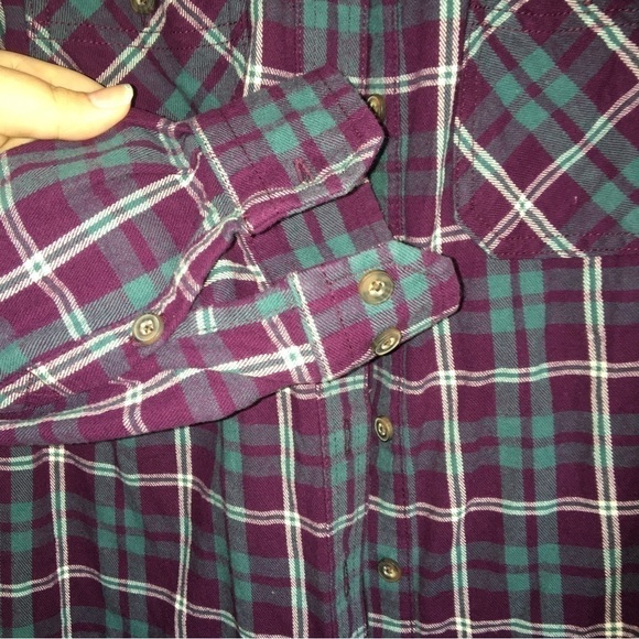 Duluth Purple Plaid Button Down - Picture 7 of 7